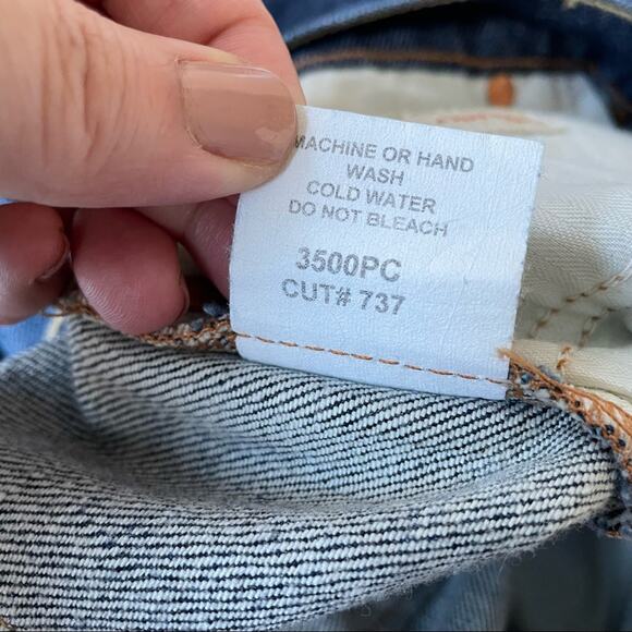 David Kahn Lauren Jeans Straight Leg High Rise Medium Wash Made in USA 6 EUC - Picture 5 of 11